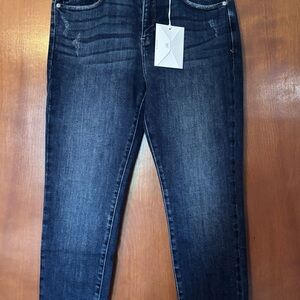 Women's Dark Blue Jeans